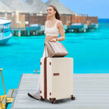 Luggage sets of 3 Pce 20" 24" 28" Carry on Hardside Luggage Expandable Checked Luggage Suitcase Set wTSA Lock Spinner Wheels
