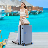 Luggage sets of 3 Pce 20" 24" 28" Carry on Hardside Luggage Expandable Checked Luggage Suitcase Set wTSA Lock Spinner Wheels