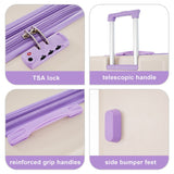 Luggage sets of 3 Pce 20" 24" 28" Carry on Hardside Luggage Expandable Checked Luggage Suitcase Set wTSA Lock Spinner Wheels