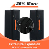 Luggage sets of 3 Pce 20" 24" 28" Carry on Hardside Luggage Expandable Checked Luggage Suitcase Set wTSA Lock Spinner Wheels