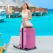 Luggage sets of 3 Pce 20" 24" 28" Carry on Hardside Luggage Expandable Checked Luggage Suitcase Set wTSA Lock Spinner Wheels