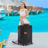 Luggage sets of 3 Pce 20" 24" 28" Carry on Hardside Luggage Expandable Checked Luggage Suitcase Set wTSA Lock Spinner Wheels