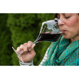 Luigi Bormioli Supremo Burgundy Red Wine Glasses Set of 2 - 22 Oz