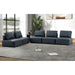 Luisa Contemporary Sectional Sofa with Removable Cushions
