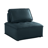 Luisa Contemporary Sectional Sofa with Removable Cushions