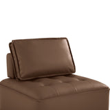 Luisa Contemporary Sectional Sofa with Removable Cushions