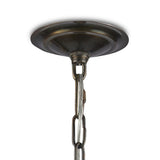 Lumanity Echo Statement Brass Dome Pendant - 20.5" Dia x 12.25" H