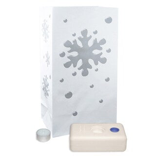 Luminaria Kit Snowflake (12 Count)