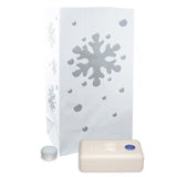 Luminaria Kit Snowflake (12 Count)