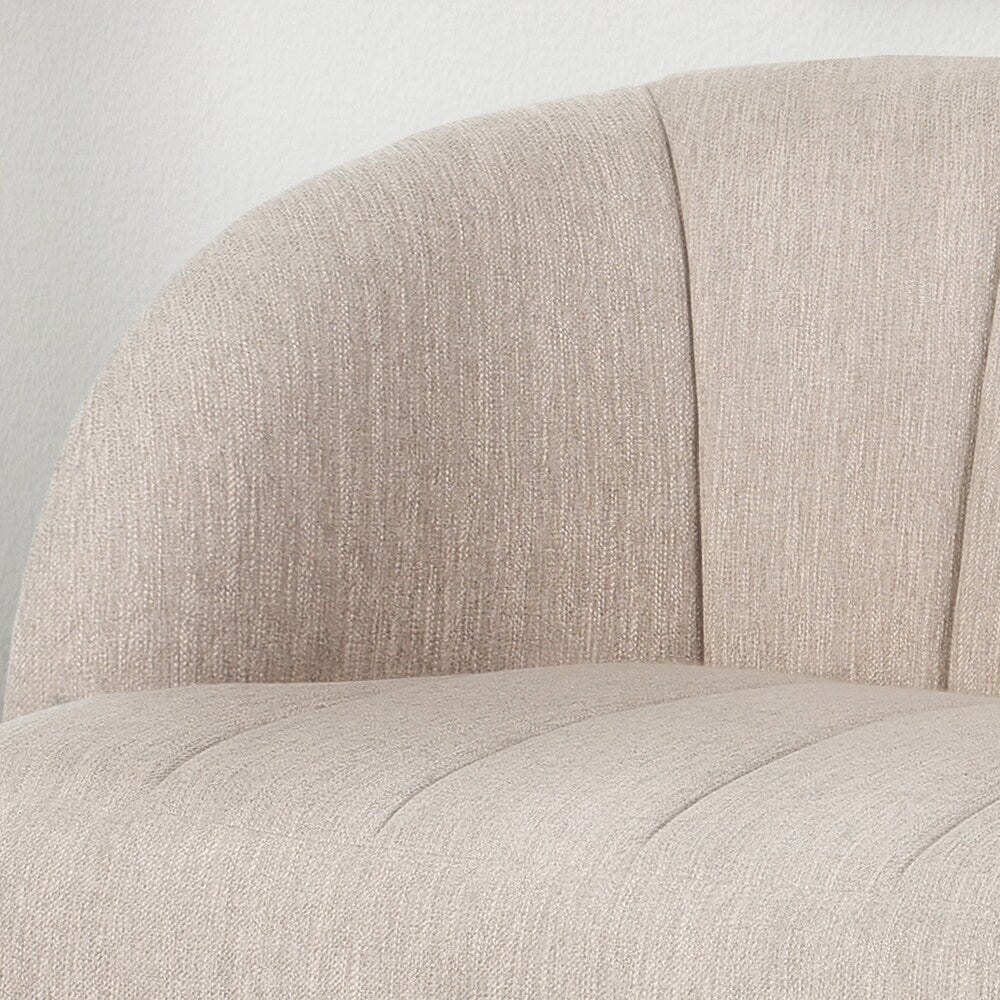 Lupine Modern Fabric Loveseat with Hairpin Legs by Christopher Knight Home