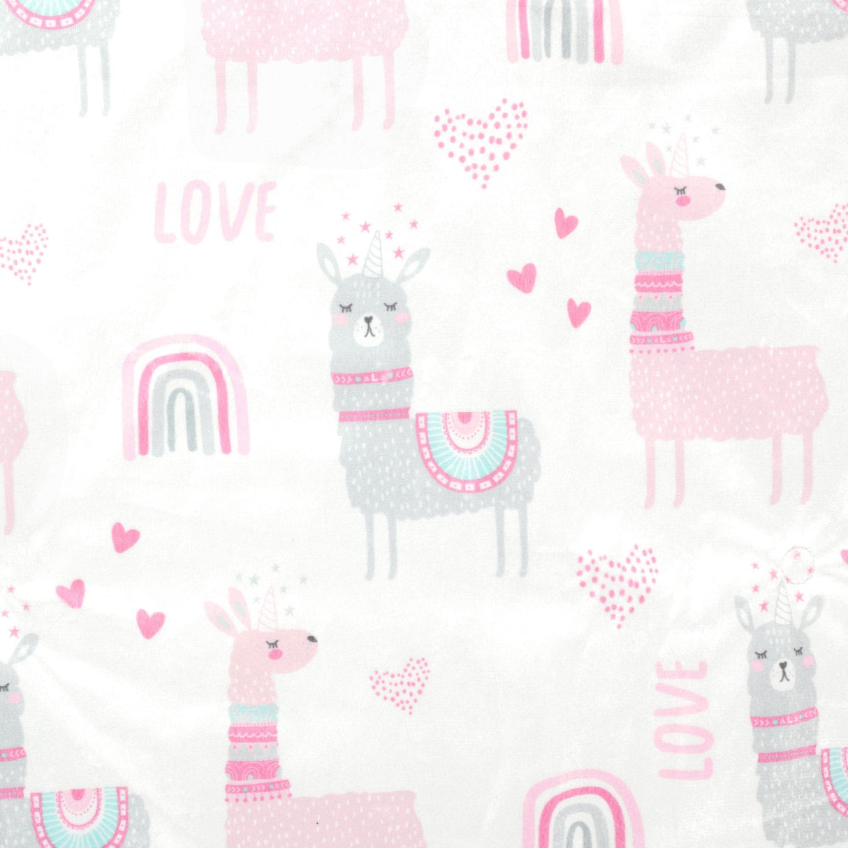 Lush Decor Baby Llama Love Soft Sherpa Baby Blanket - 40" x 30"