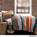 The Curated Nomad La Boheme Striped 3-piece Quilt Set