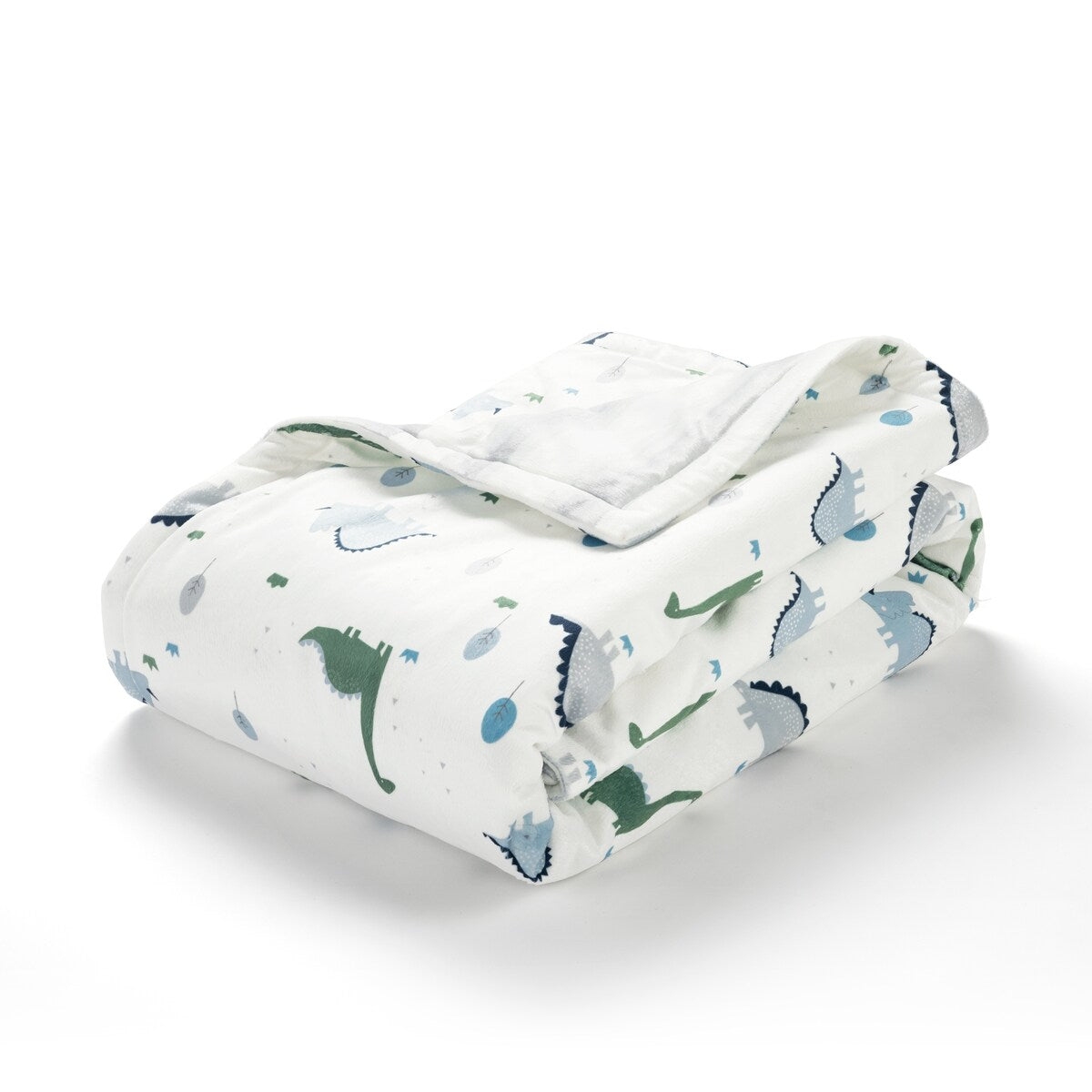 Lush Decor Dinosaurs Roar Reversible Soft & Plush Oversized Blanket - 50" x 36"