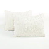 Lush Decor Jacquard Wave Comforter 3-Piece Set