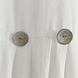 Lush Decor Linen Button Wide Width Single Curtain Panel (1 Panel)
