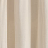 Lush Decor Linen Button Wide Width Single Curtain Panel (1 Panel)
