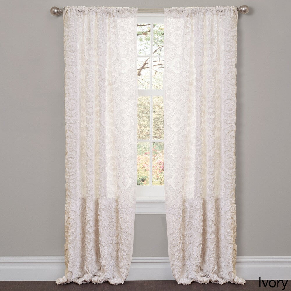 Lush Decor Stella 84-inch Curtain Panel - 54 x 84