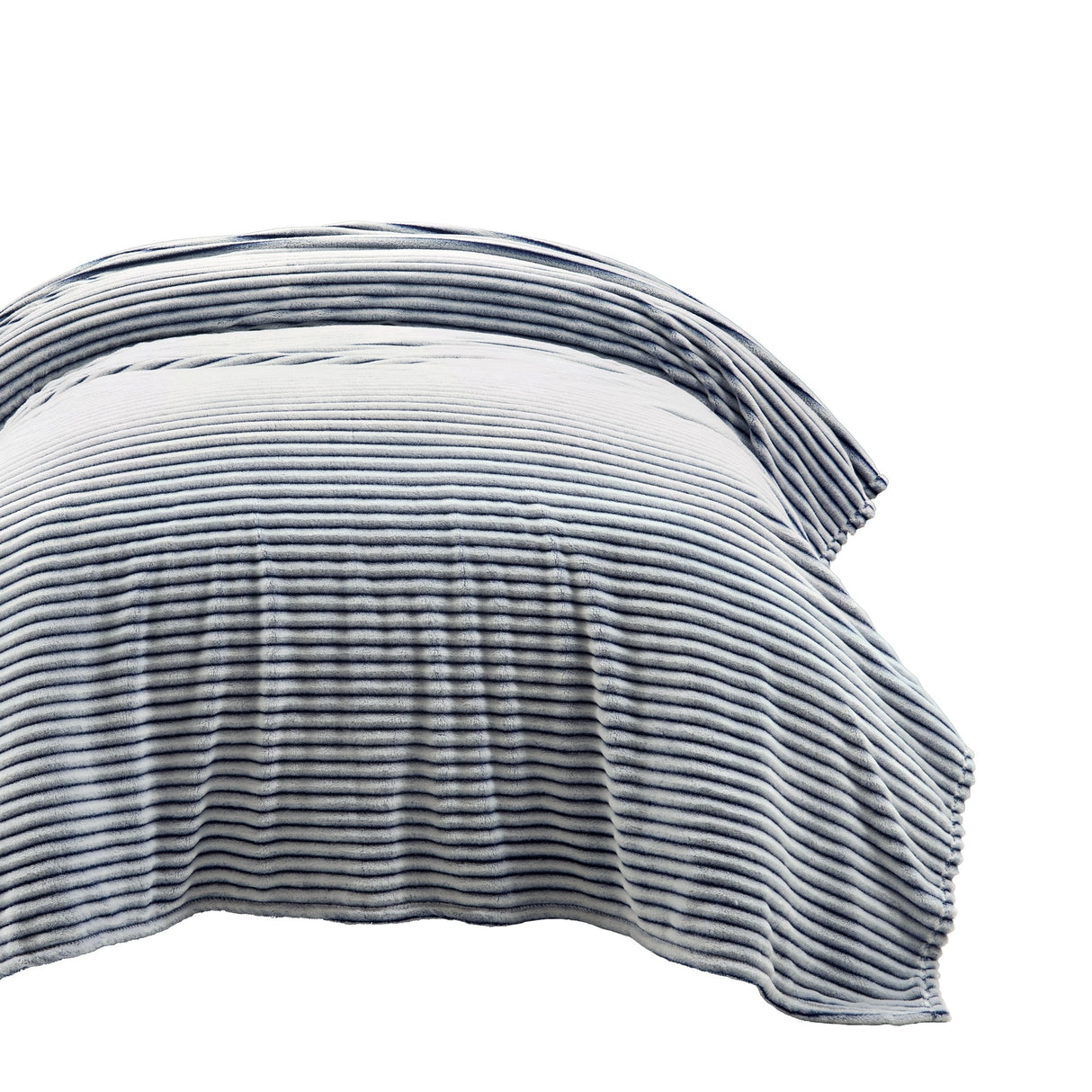 Lush Decor Super Cozy Ultra Soft Ribbed Faux Fur Oversized Bedspread/Blanket