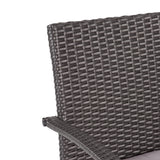 Luster Outdoor 6-piece Wicker Dining Set by Christopher Knight Home