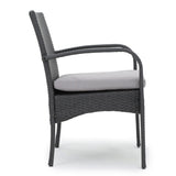 Luster Outdoor 6-piece Wicker Dining Set by Christopher Knight Home