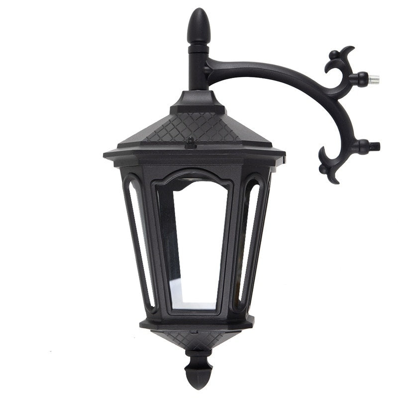 Lutec 94" 3-Head Black Outdoor Post Light - 22.05 x 93.7 x 19.6