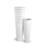 Lux Textura Fiberglass Textured Pot