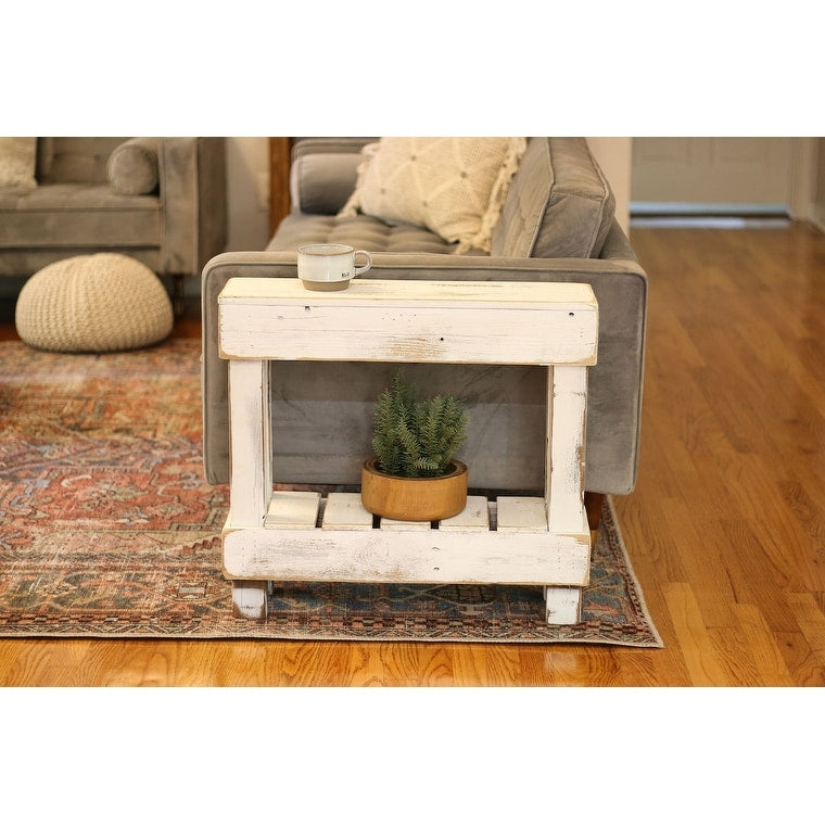 Luxe Accent Table (White)