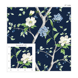 Luxe Haven Floral Trail Peel and Stick Wallpaper