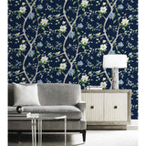 Luxe Haven Floral Trail Peel and Stick Wallpaper