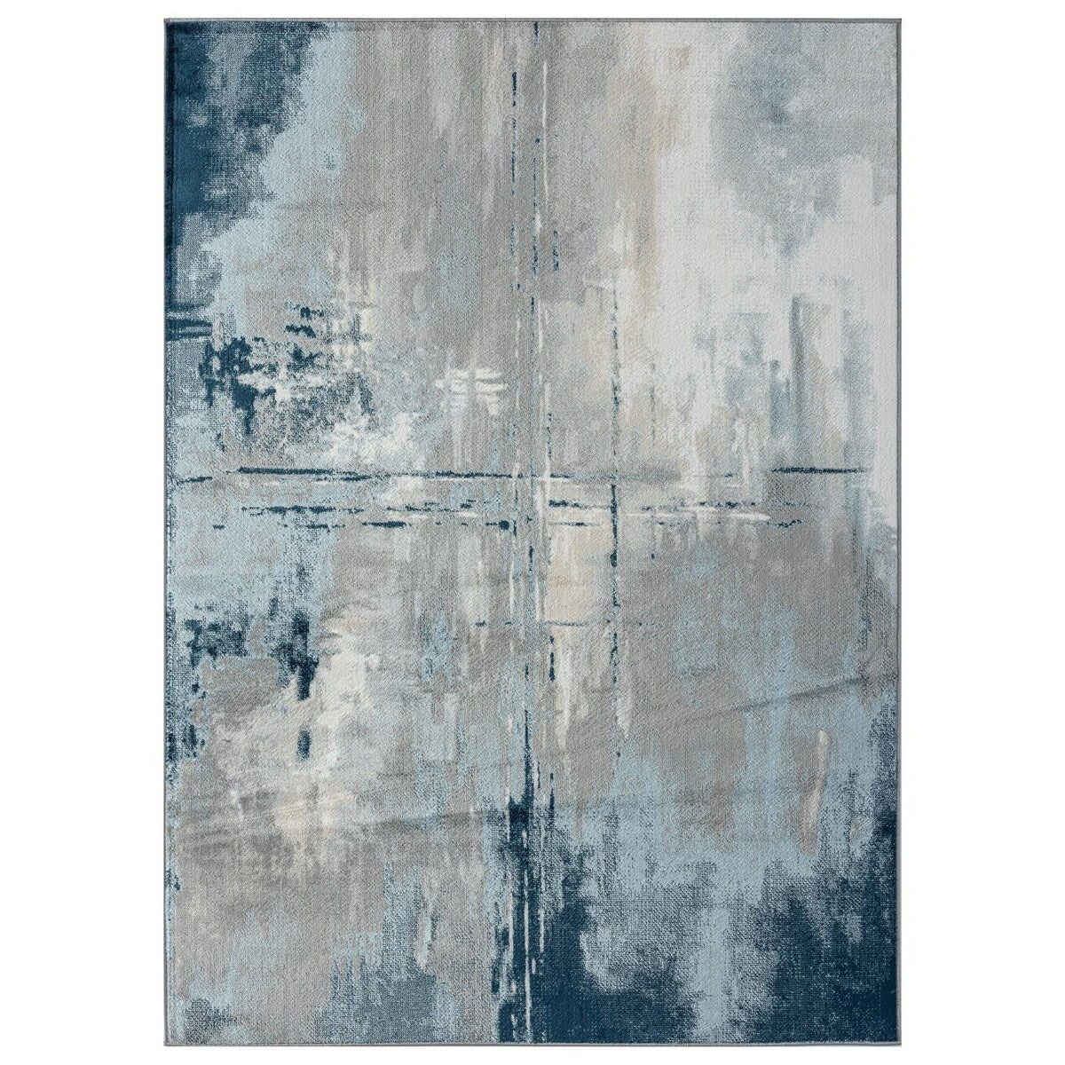 Luxe Weavers Distressed Modern Abstract Area Rug, Indoor Carpet