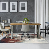 Luxe Weavers Distressed Modern Abstract Area Rug, Indoor Carpet