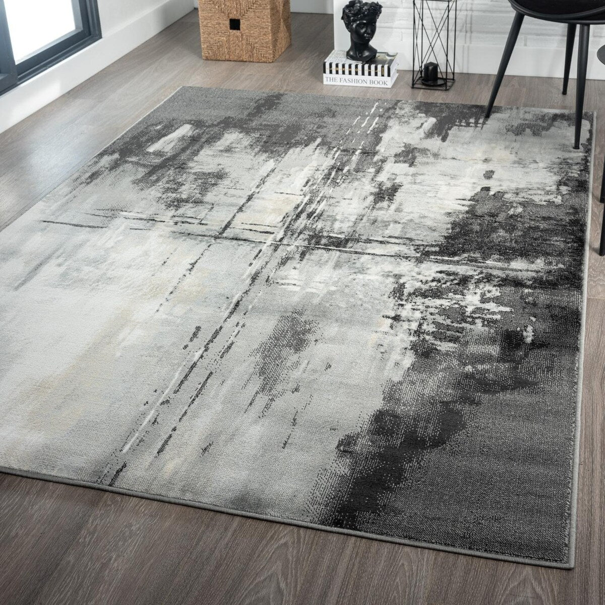 Luxe Weavers Distressed Modern Abstract Area Rug, Indoor Carpet