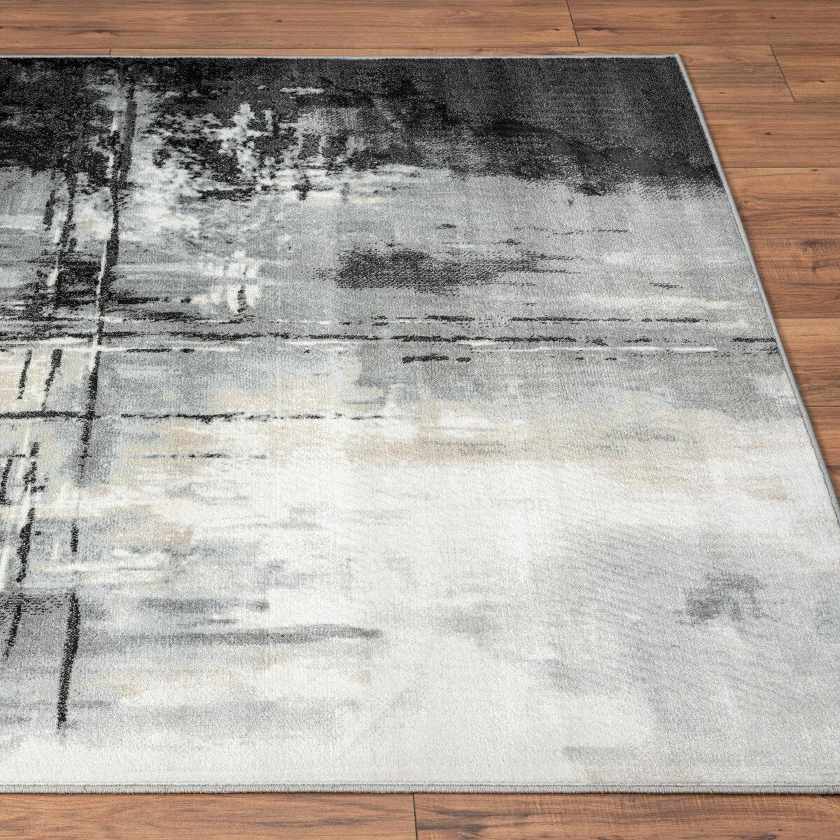 Luxe Weavers Distressed Modern Abstract Area Rug, Indoor Carpet