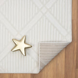 Luxe Weavers Geometric Diamond Shaped Area Rug, Medium Pile Indoor Carpet