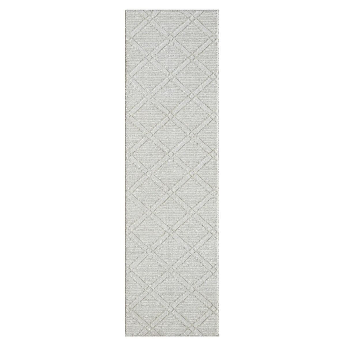 Luxe Weavers Geometric Diamond Shaped Area Rug, Medium Pile Indoor Carpet