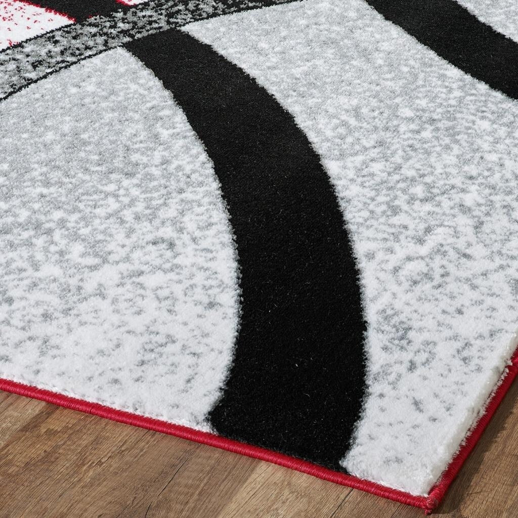 Luxe Weavers Geometric Patterned Area Rug, Indoor Carpet