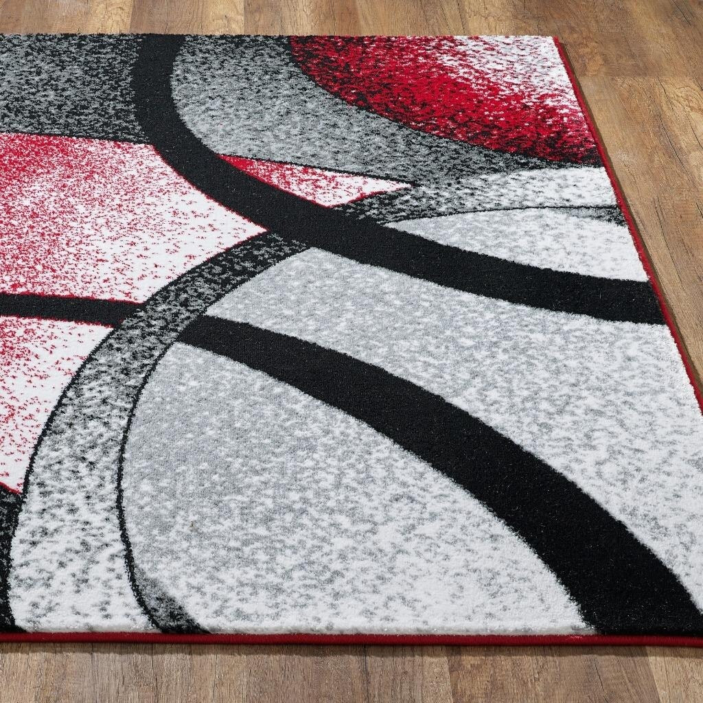 Luxe Weavers Geometric Patterned Area Rug, Indoor Carpet