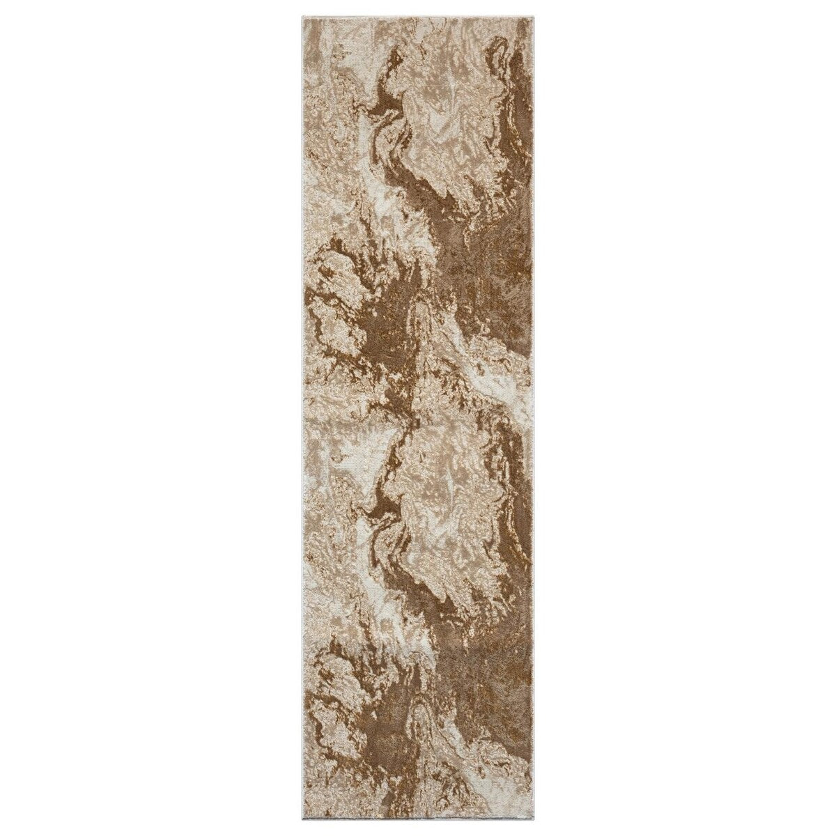 Luxe Weavers Marble Abstract Area Rug, Non-Shedding Carpet