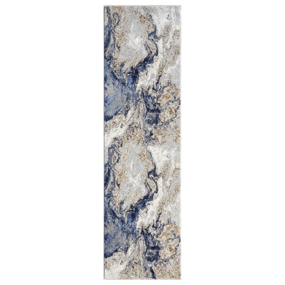 Luxe Weavers Marble Abstract Area Rug, Non-Shedding Carpet