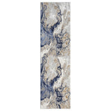 Luxe Weavers Marble Abstract Area Rug, Non-Shedding Carpet