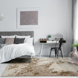 Luxe Weavers Marble Abstract Area Rug, Non-Shedding Carpet