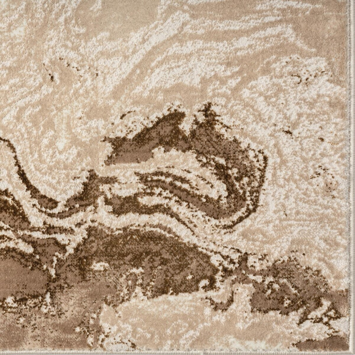 Luxe Weavers Marble Abstract Area Rug, Non-Shedding Carpet