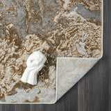 Luxe Weavers Marble Abstract Area Rug, Non-Shedding Carpet