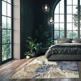 Luxe Weavers Marble Abstract Area Rug, Non-Shedding Carpet