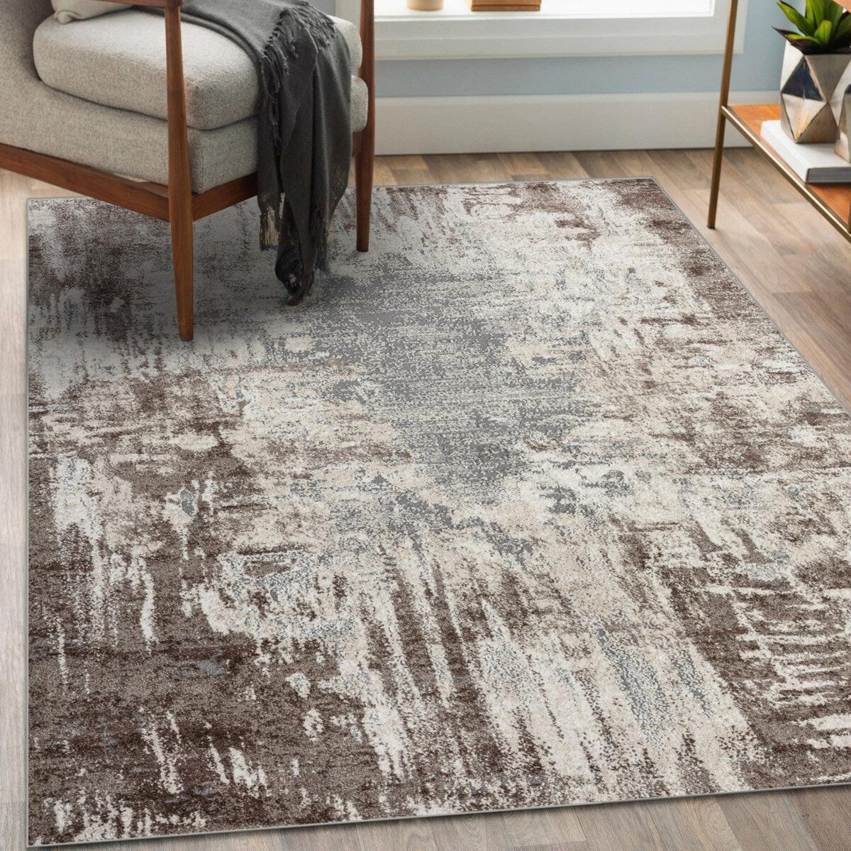 Luxe Weavers Modern Artistic Abstract Area Rug