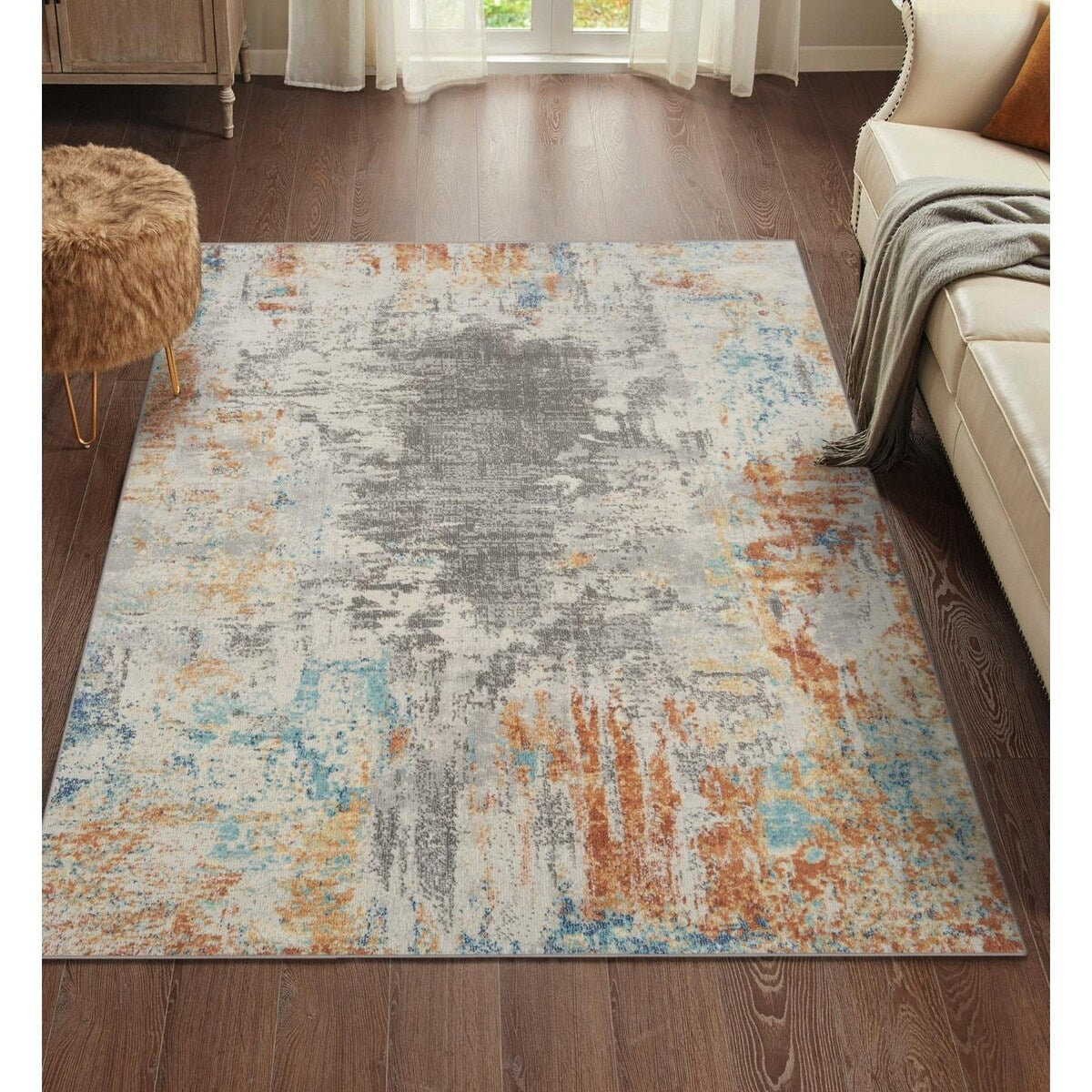 Luxe Weavers Modern Artistic Abstract Area Rug