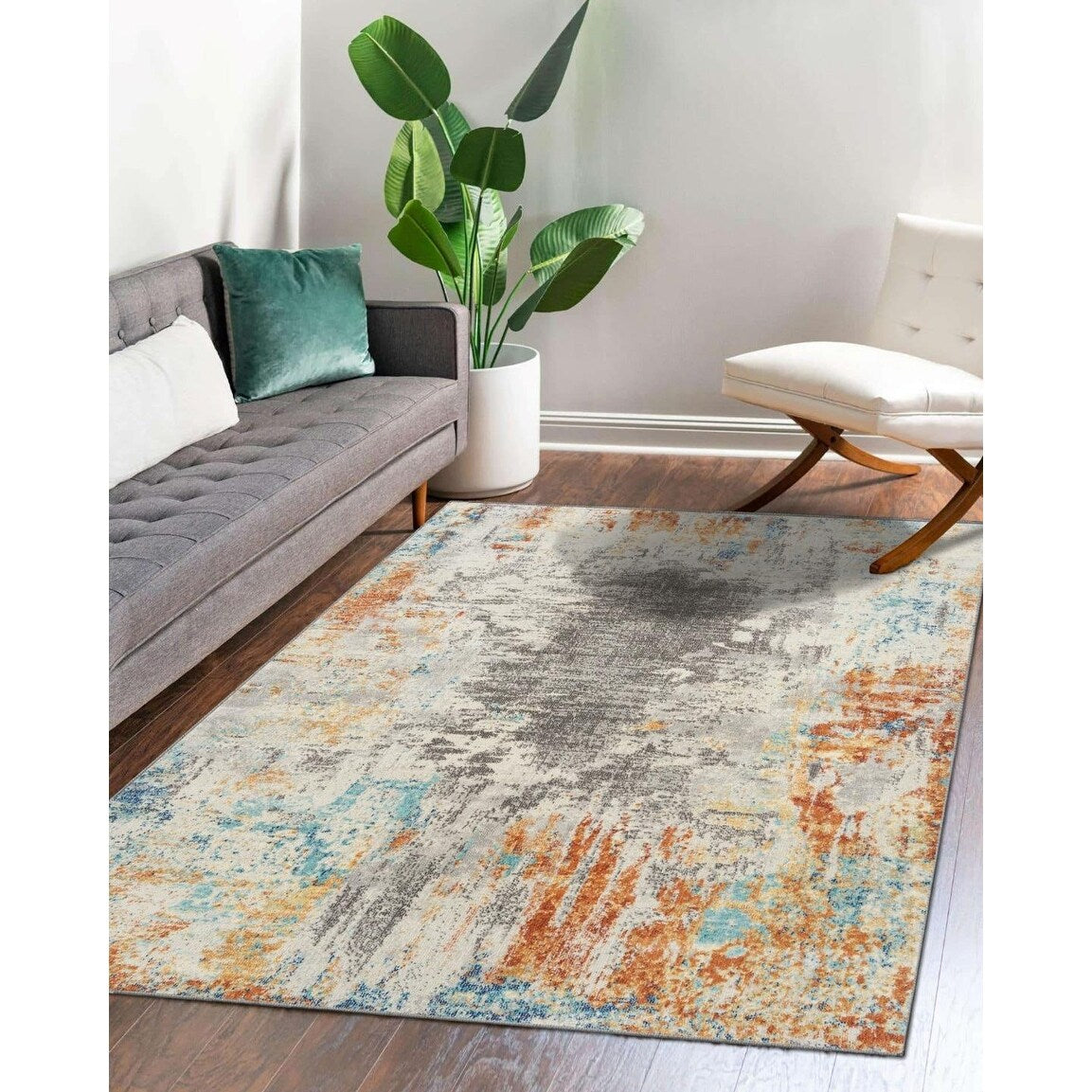 Luxe Weavers Modern Artistic Abstract Area Rug
