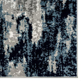 Luxe Weavers Modern Distressed Abstract Area Rug