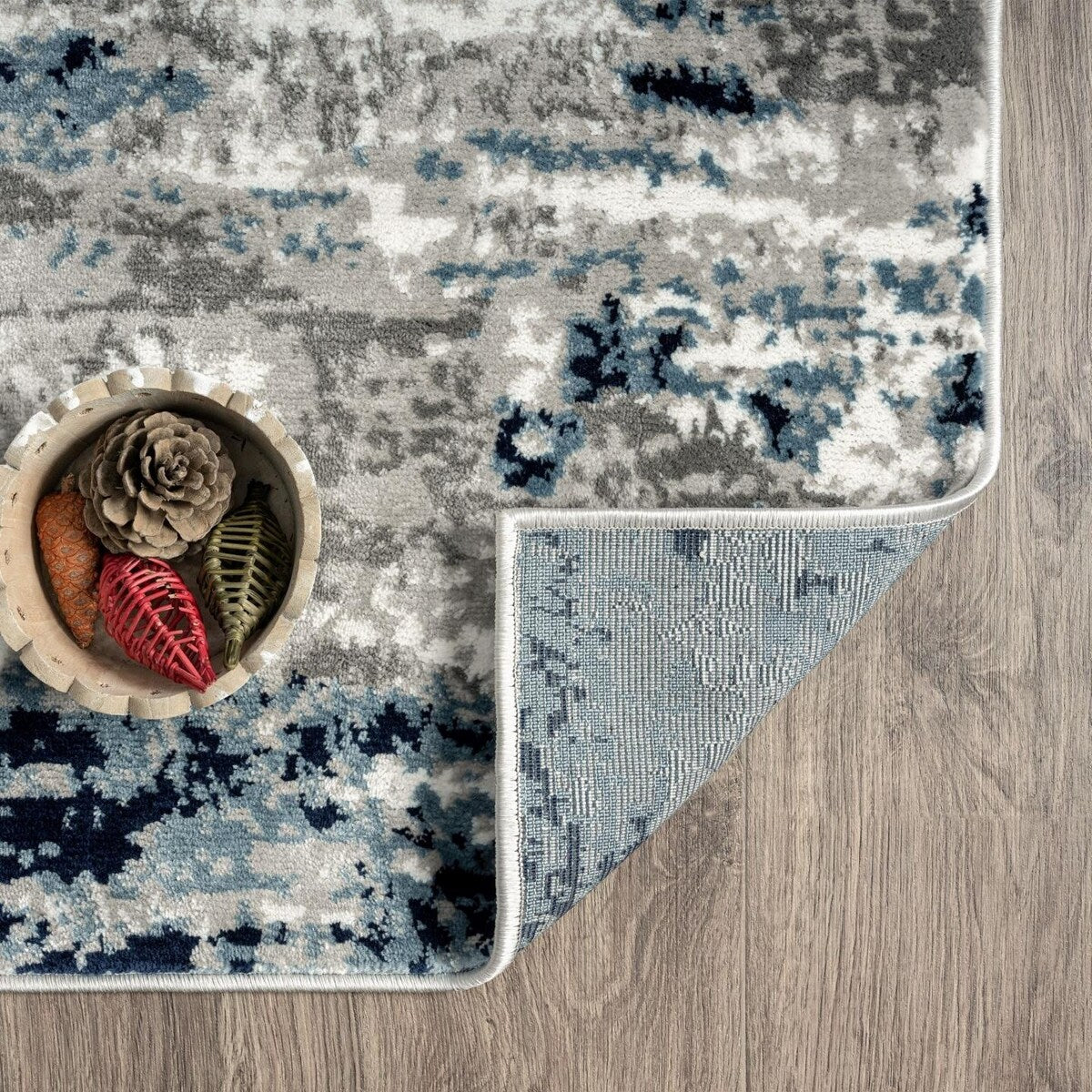 Luxe Weavers Modern Distressed Abstract Area Rug