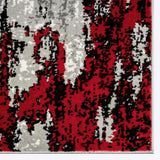 Luxe Weavers Modern Distressed Abstract Area Rug